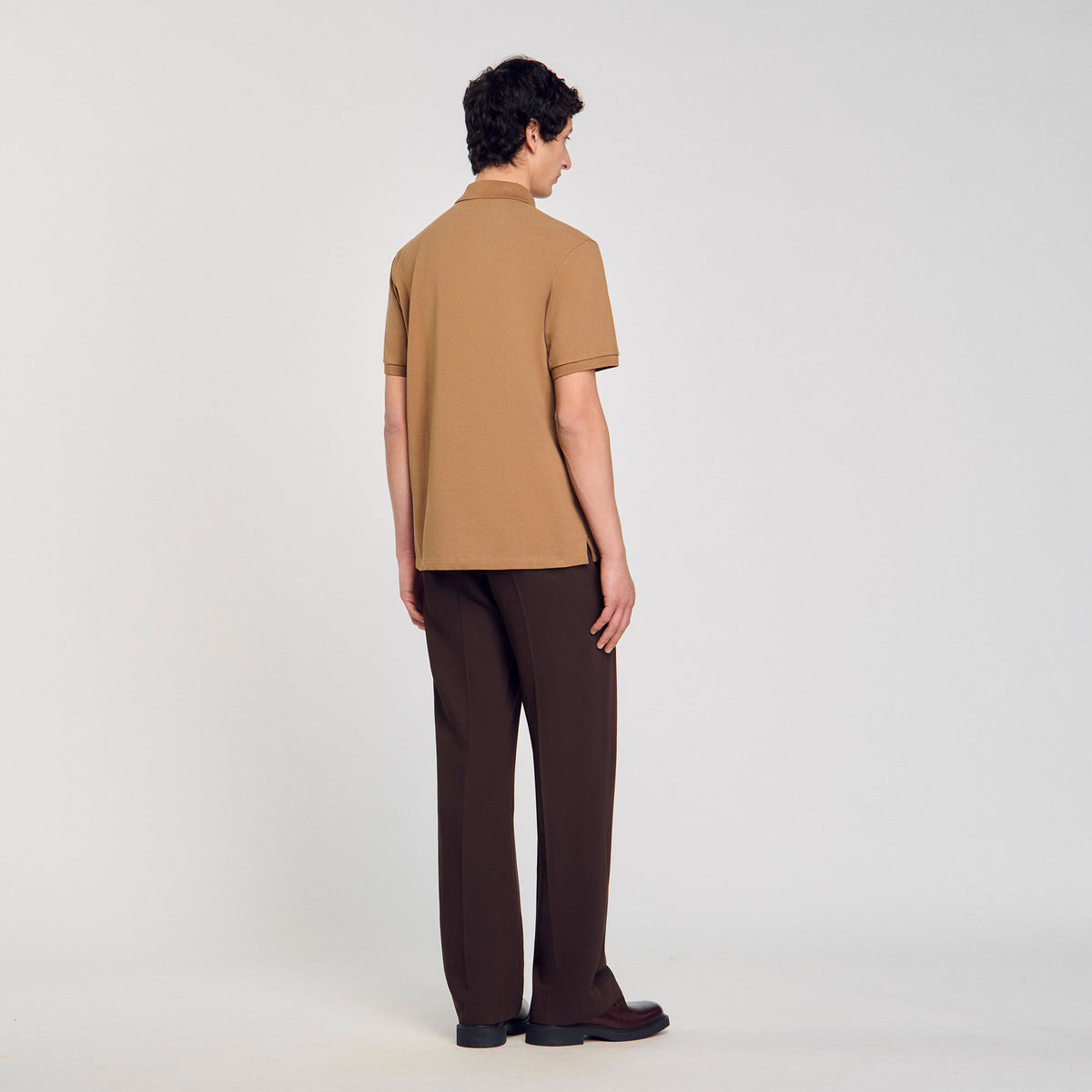Polo shirt with flower patch | Sandro