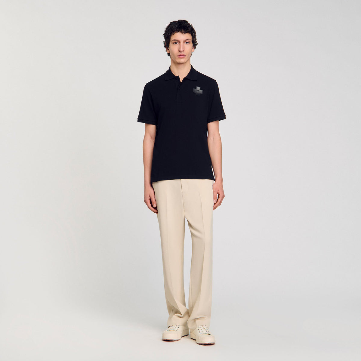 Cotton polo shirt | Sandro