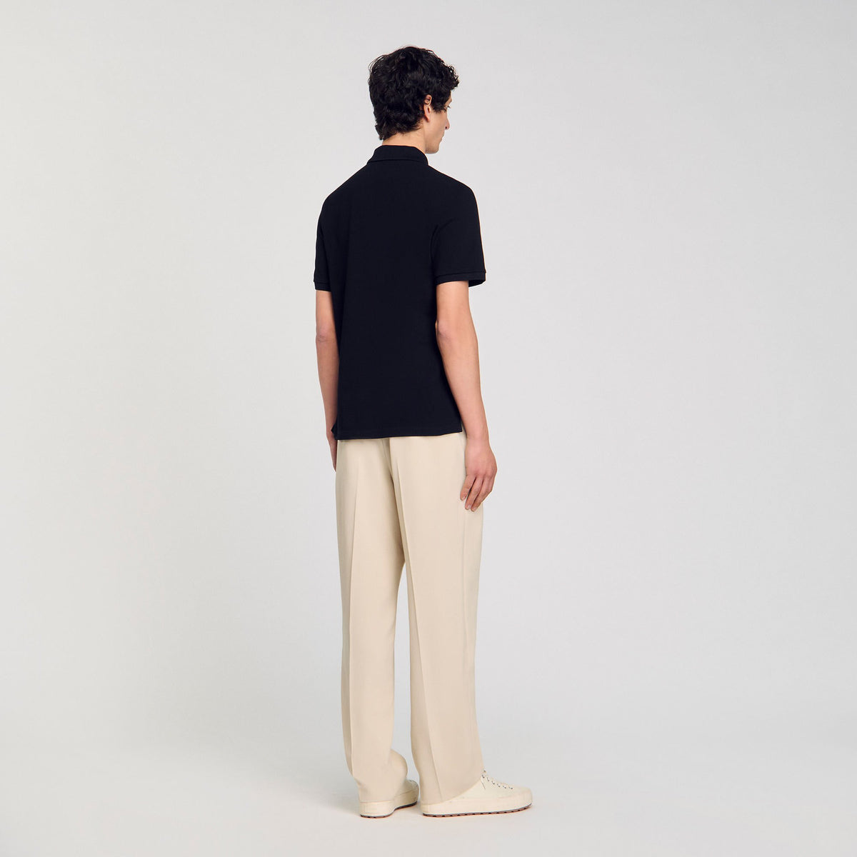 Cotton polo shirt | Sandro