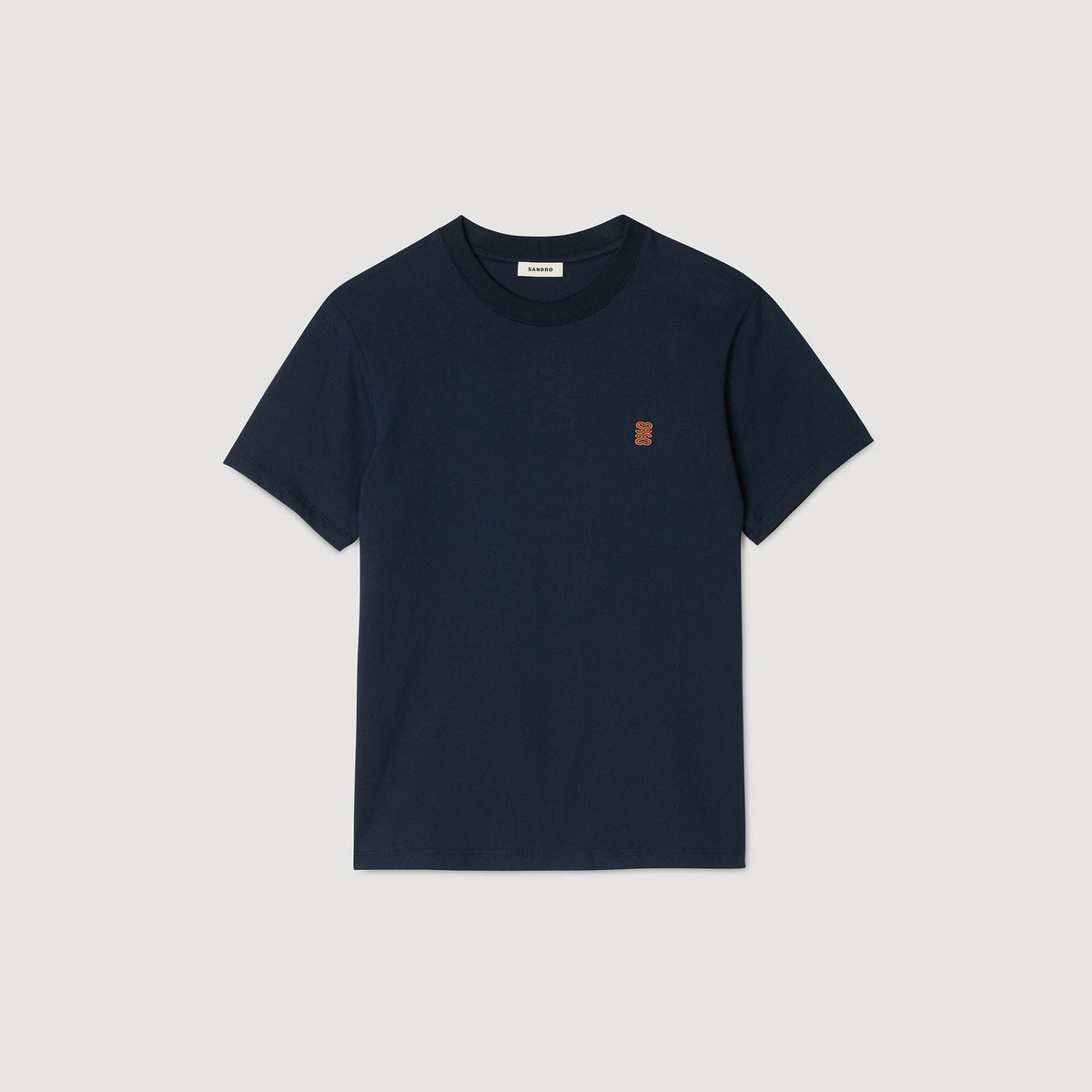 Leather logo T-shirt | Sandro