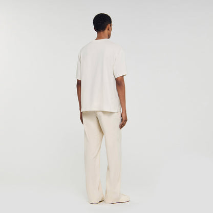 Leather logo T-shirt | Sandro
