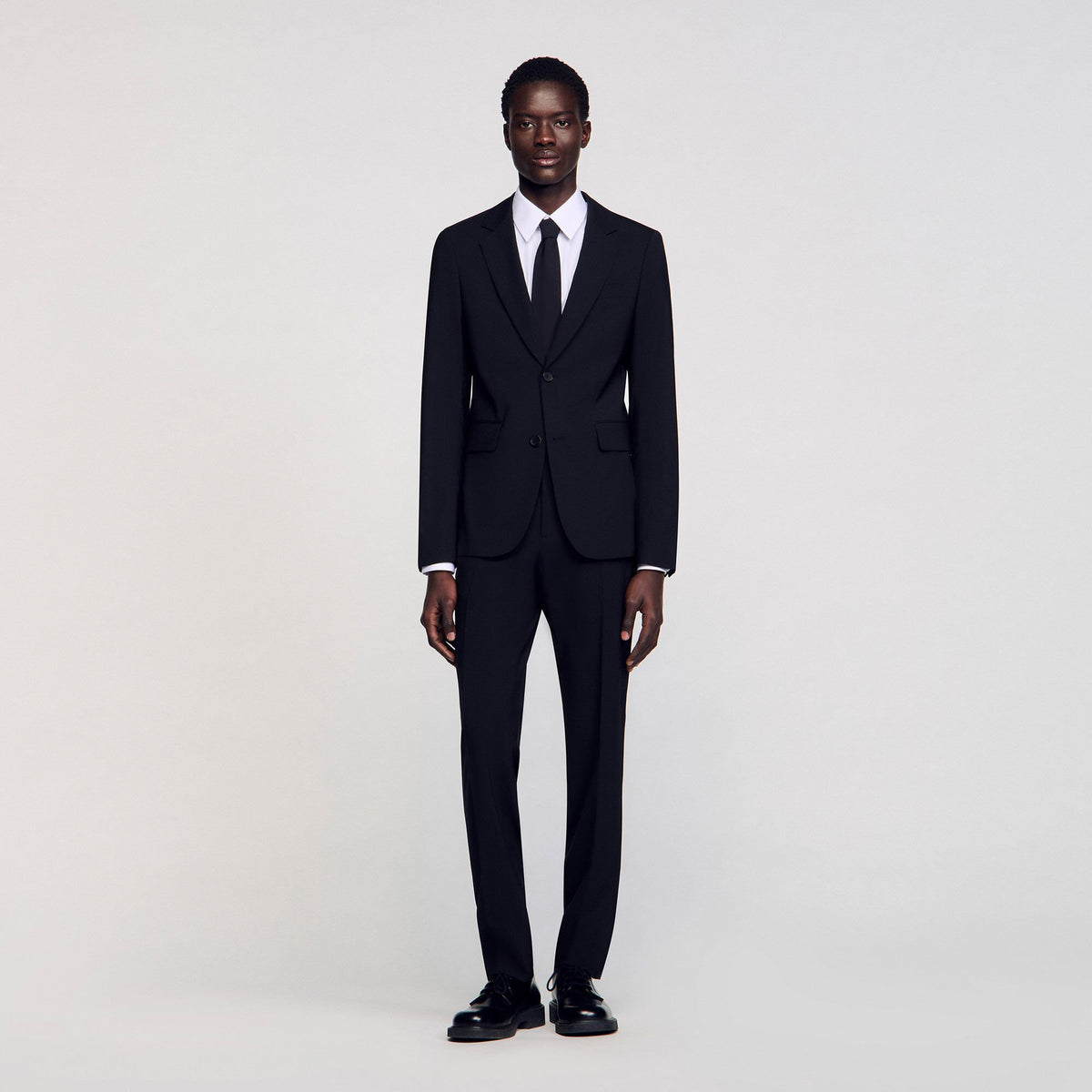 Virgin wool suit jacket | Sandro