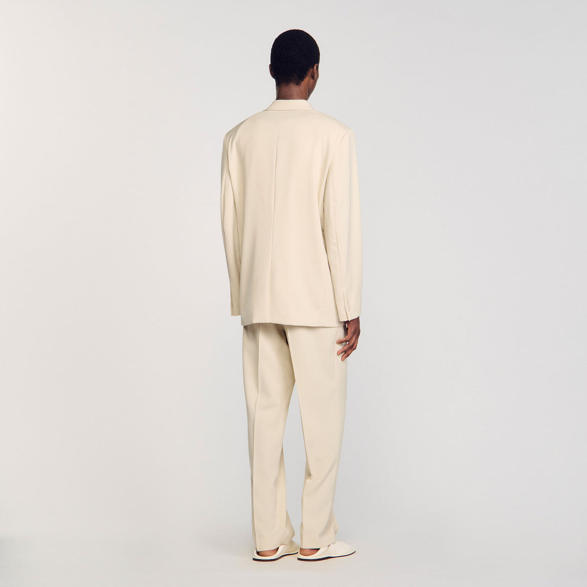 Oversized wool suit jacket | Sandro
