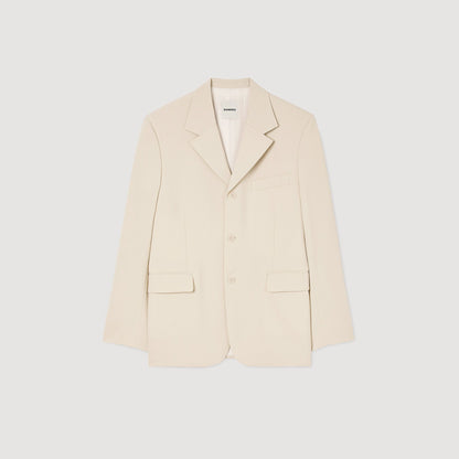 Oversized wool suit jacket | Sandro